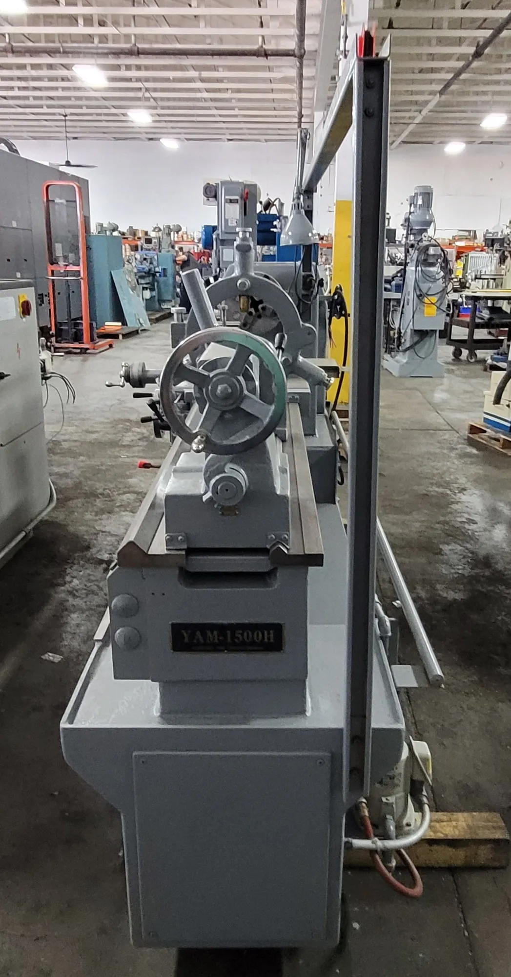 1984 YANG IRON WORKS 1500H LATHE - 60" BED, 1500 RPM, 10 HP, 22" SWING - MANUAL LATHES