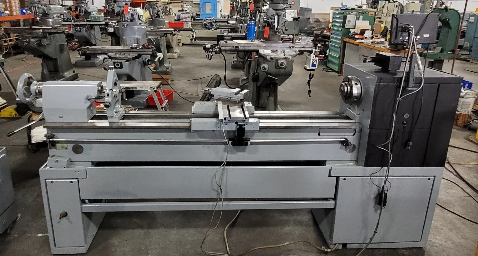 SOUTH BEND NORDIC 15 ENGINE LATHE - 7.5 HP, 15" SWING, 60" CC, 40-2000 RPM, 2" BORE - MANUAL LATHES