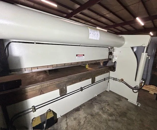 1998 ACCURPRESS 710010 HYDRAULIC PRESS BRAKE, 100 TON, 10' 8" STROKE, CNC ETS100 - PRESS BRAKES