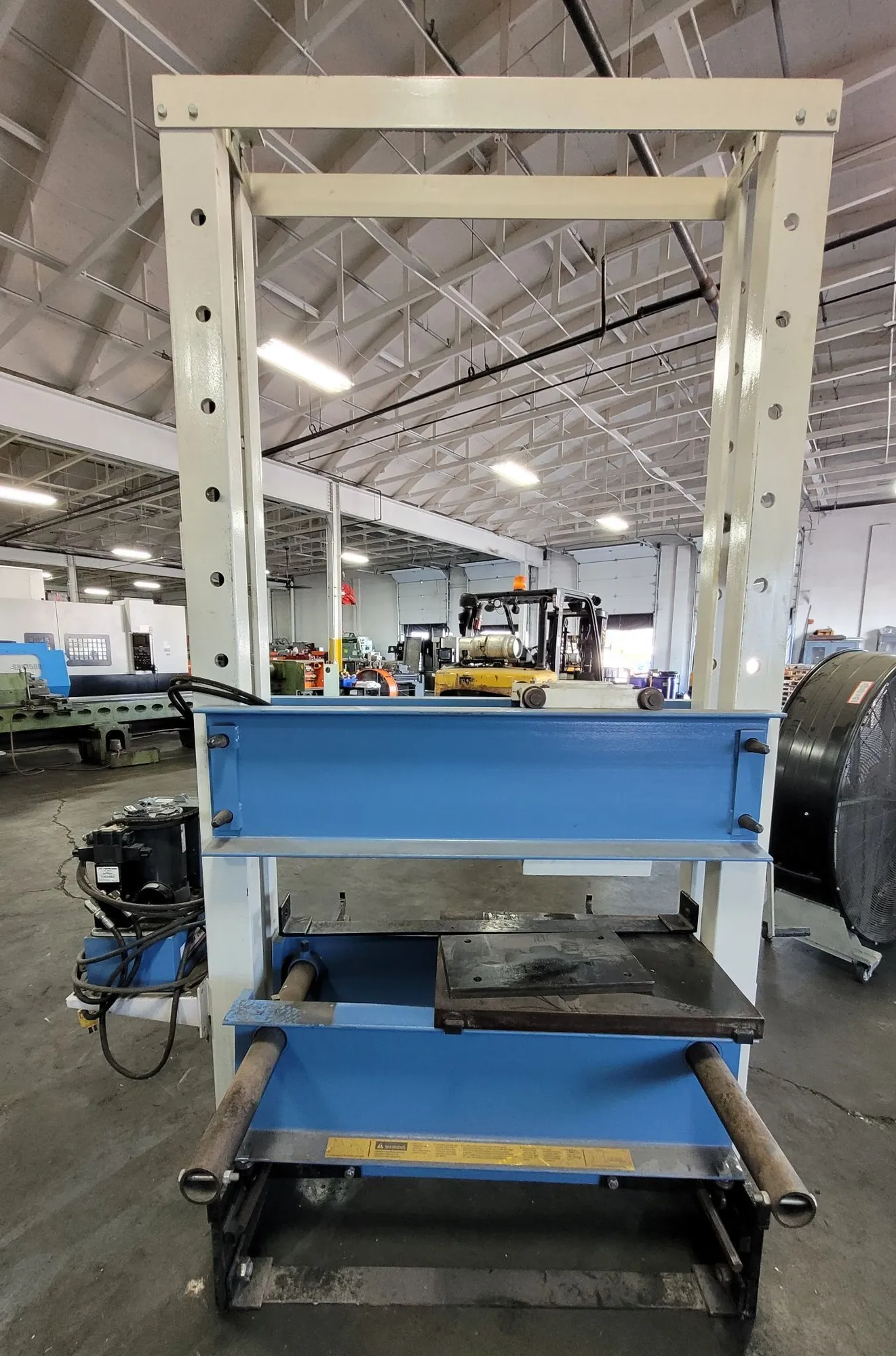 OTC Heavy-Duty 100 Ton Roll-Bed Press Model 1865 - Industrial Strength Performance - HYDRAULIC PRESSES