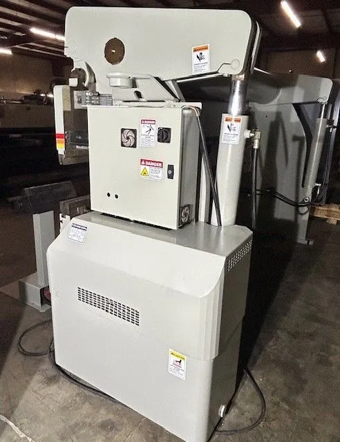 1998 ACCURPRESS 710010 HYDRAULIC PRESS BRAKE, 100 TON, 10' 8" STROKE, CNC ETS100 - PRESS BRAKES