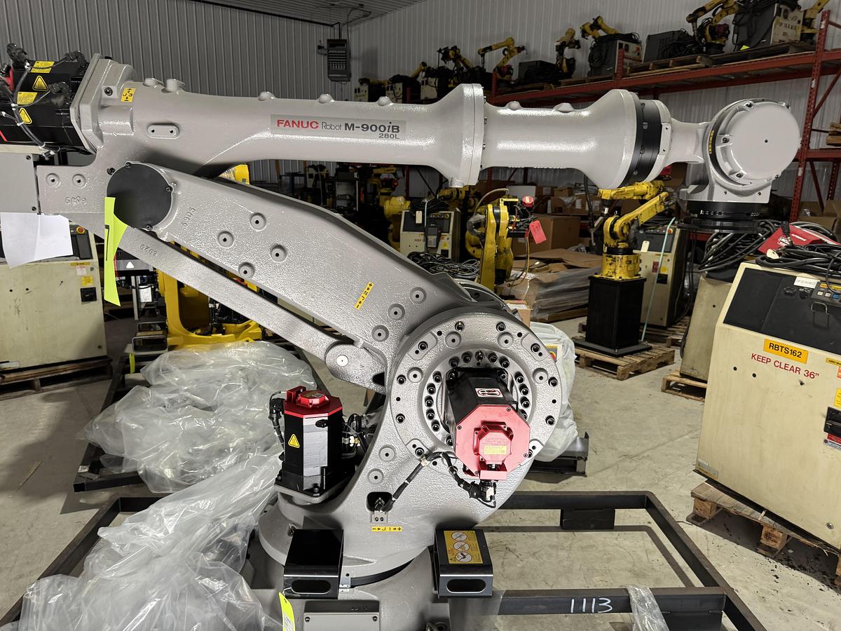 FANUC M-900IB/280L Robot With R-30IB Control, 280kg Payload, 3103mm Reach, 2016 - ARTICULATED ROBOTS
