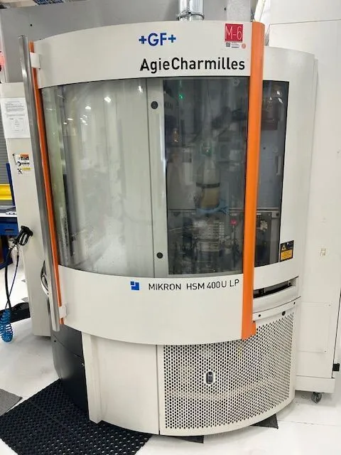 2011 Mikron HSM-400U LP 5-Axis Vertical Machining Center With Heidenhain Control - VERTICAL MACHINING CENTERS
