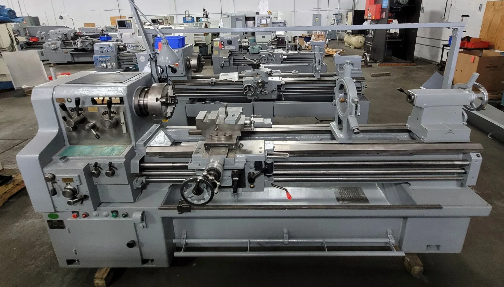 1984 YANG IRON WORKS 1500H LATHE - 60" BED, 1500 RPM, 10 HP, 22" SWING - MANUAL LATHES