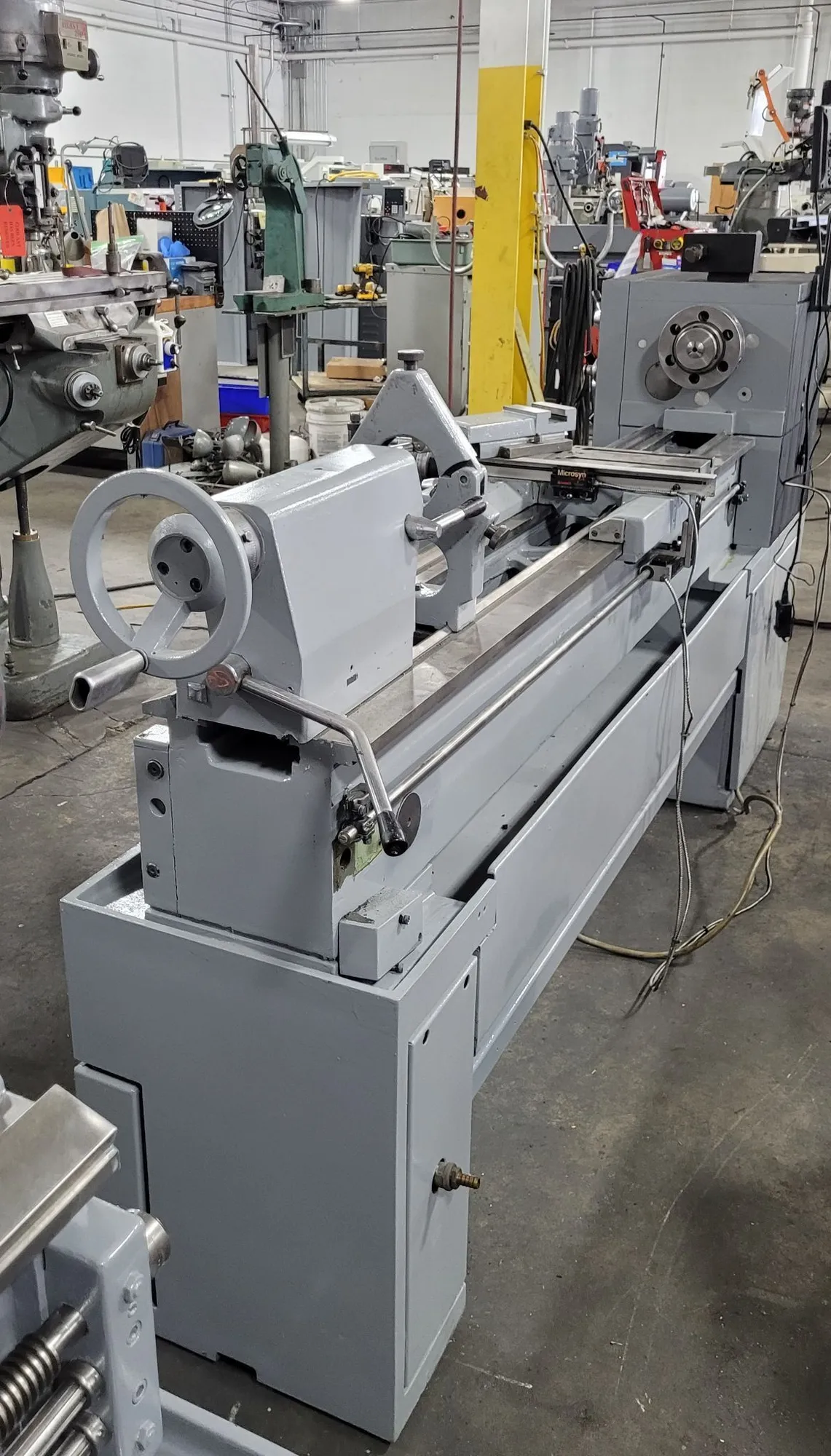 SOUTH BEND NORDIC 15 ENGINE LATHE - 7.5 HP, 15" SWING, 60" CC, 40-2000 RPM, 2" BORE - MANUAL LATHES