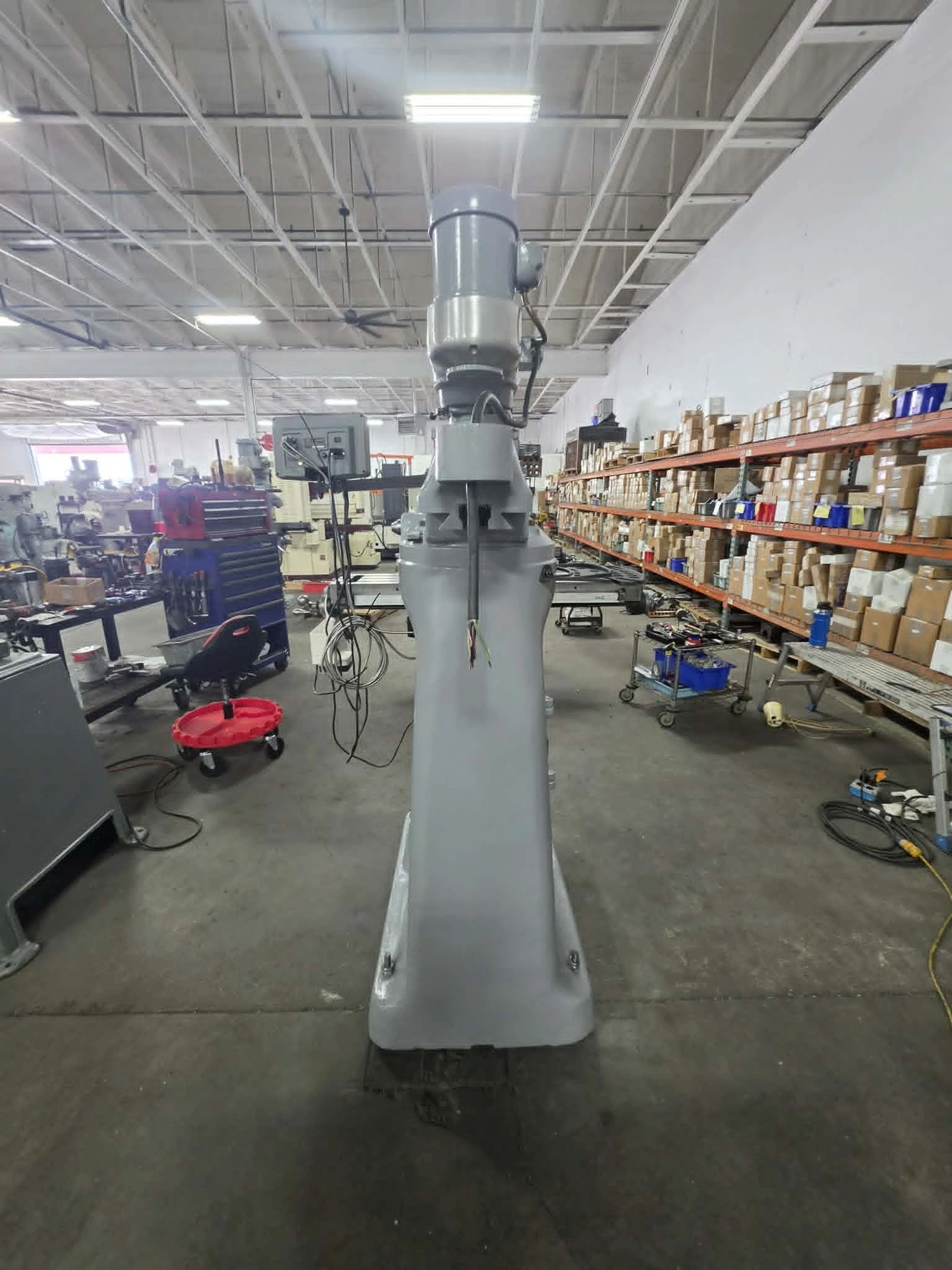 BRIDGEPORT SERIES 1 VERTICAL MILL, 1.5 HP, 9" X 42" TABLE, R8, 50-4200 RPM, DRO, POWER FEED - VERTICAL MILLING MACHINES